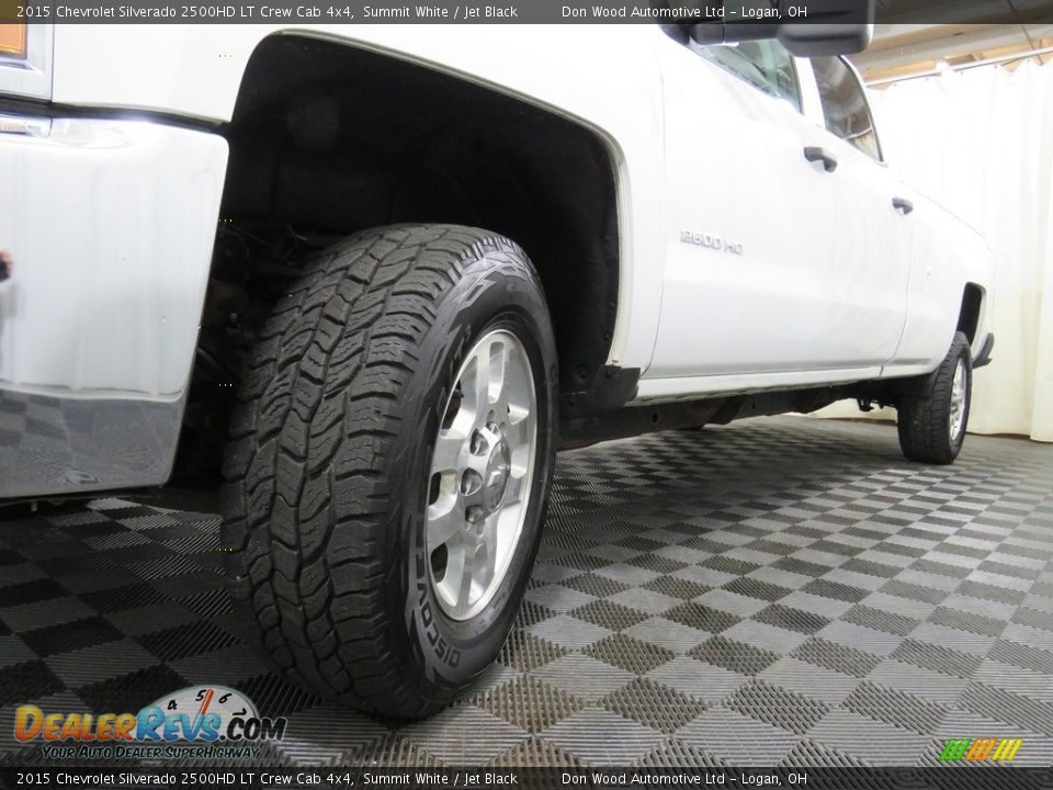 2015 Chevrolet Silverado 2500HD LT Crew Cab 4x4 Summit White / Jet Black Photo #10