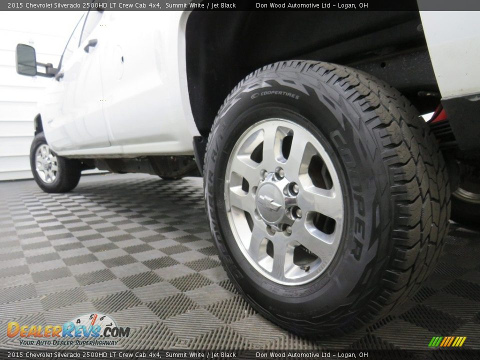 2015 Chevrolet Silverado 2500HD LT Crew Cab 4x4 Summit White / Jet Black Photo #11
