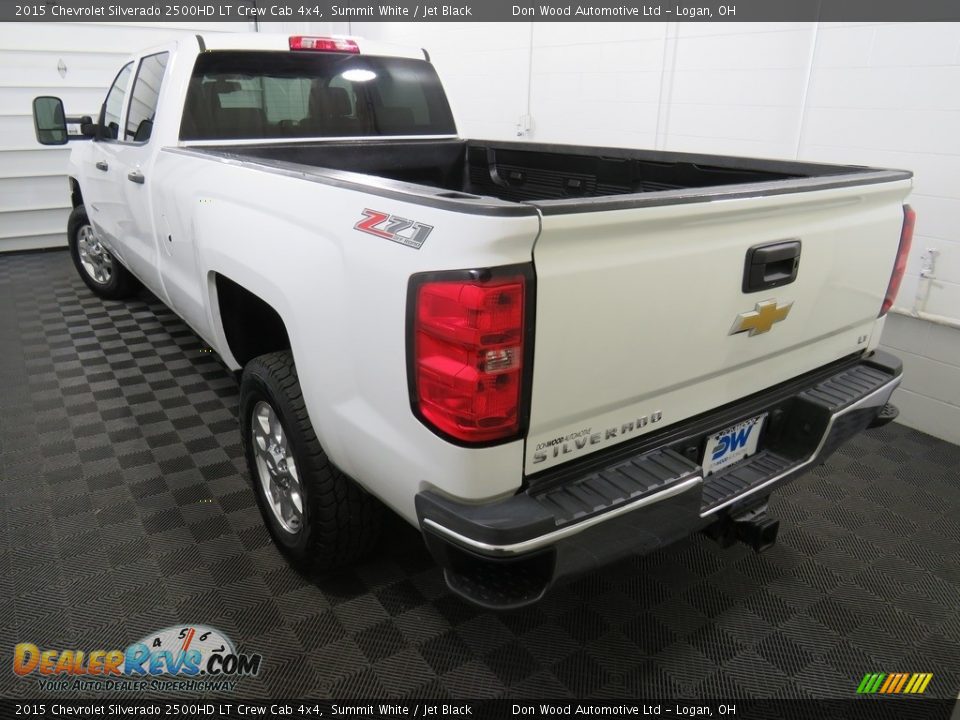 2015 Chevrolet Silverado 2500HD LT Crew Cab 4x4 Summit White / Jet Black Photo #12
