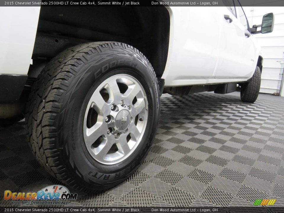 2015 Chevrolet Silverado 2500HD LT Crew Cab 4x4 Summit White / Jet Black Photo #16