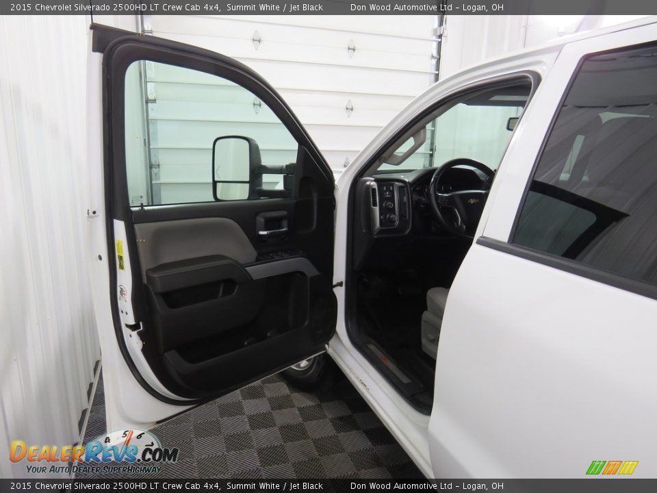 2015 Chevrolet Silverado 2500HD LT Crew Cab 4x4 Summit White / Jet Black Photo #17