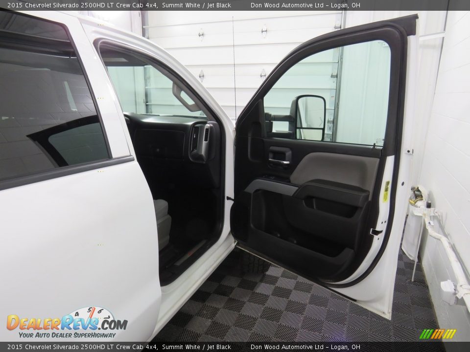 2015 Chevrolet Silverado 2500HD LT Crew Cab 4x4 Summit White / Jet Black Photo #24