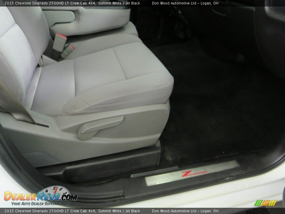 2015 Chevrolet Silverado 2500HD LT Crew Cab 4x4 Summit White / Jet Black Photo #25