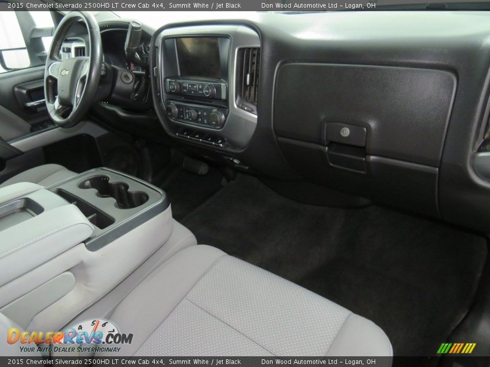 2015 Chevrolet Silverado 2500HD LT Crew Cab 4x4 Summit White / Jet Black Photo #26