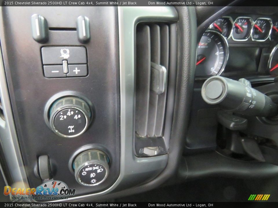 2015 Chevrolet Silverado 2500HD LT Crew Cab 4x4 Summit White / Jet Black Photo #28