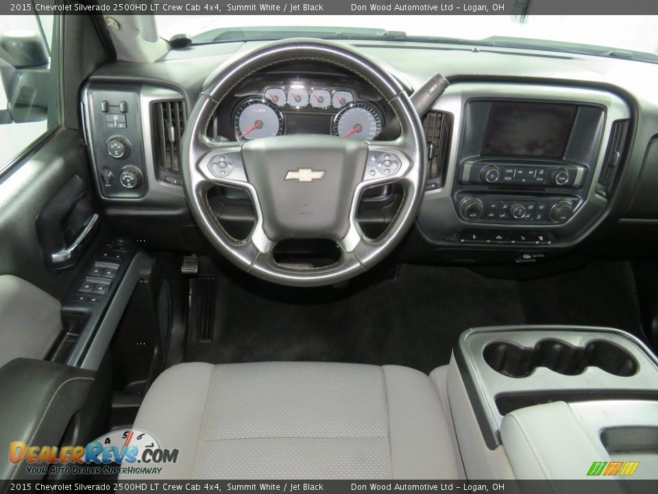 2015 Chevrolet Silverado 2500HD LT Crew Cab 4x4 Summit White / Jet Black Photo #29