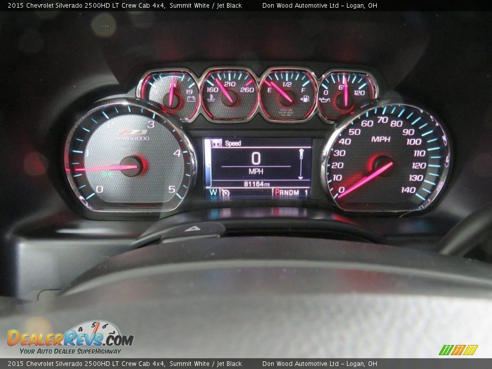 2015 Chevrolet Silverado 2500HD LT Crew Cab 4x4 Summit White / Jet Black Photo #30