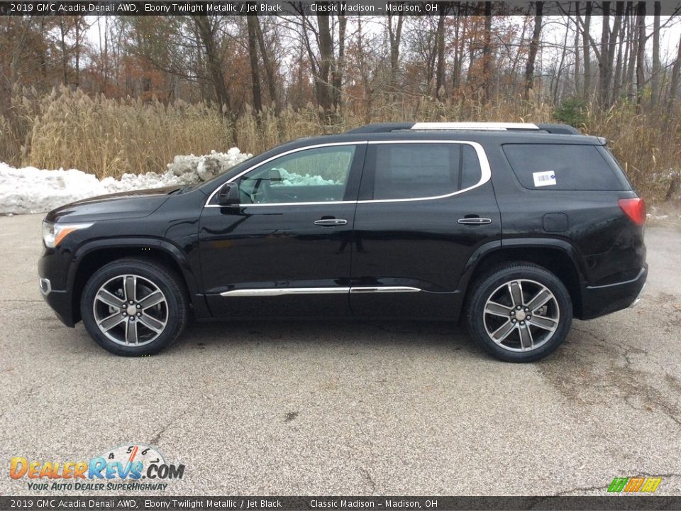 2019 GMC Acadia Denali AWD Ebony Twilight Metallic / Jet Black Photo #3
