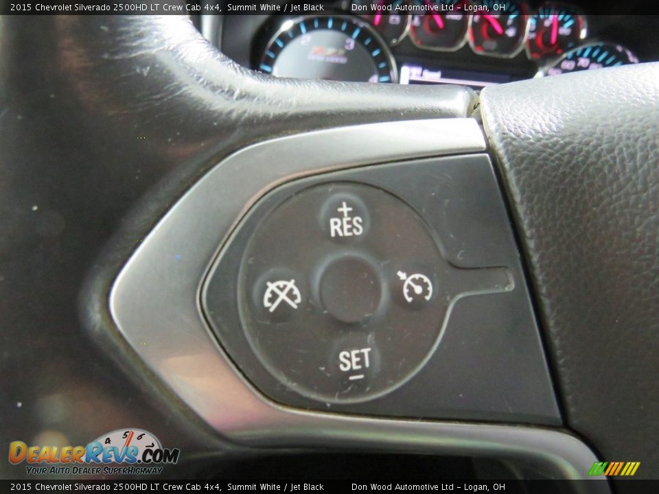 2015 Chevrolet Silverado 2500HD LT Crew Cab 4x4 Summit White / Jet Black Photo #33