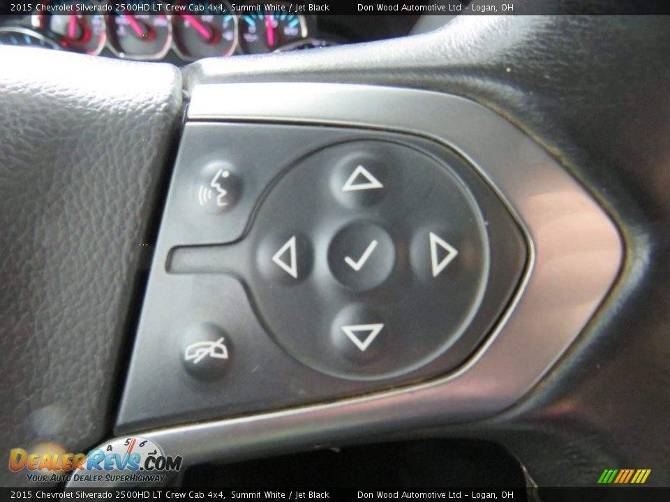 2015 Chevrolet Silverado 2500HD LT Crew Cab 4x4 Summit White / Jet Black Photo #34