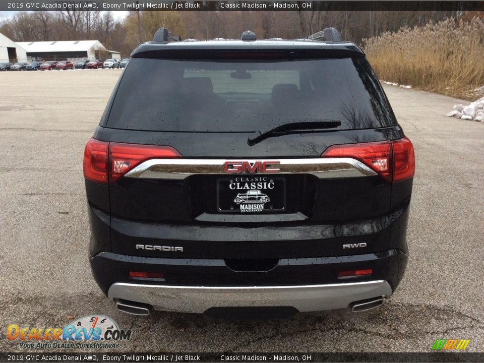 2019 GMC Acadia Denali AWD Ebony Twilight Metallic / Jet Black Photo #5