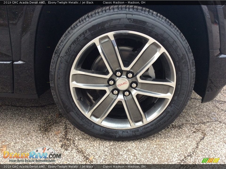 2019 GMC Acadia Denali AWD Ebony Twilight Metallic / Jet Black Photo #7