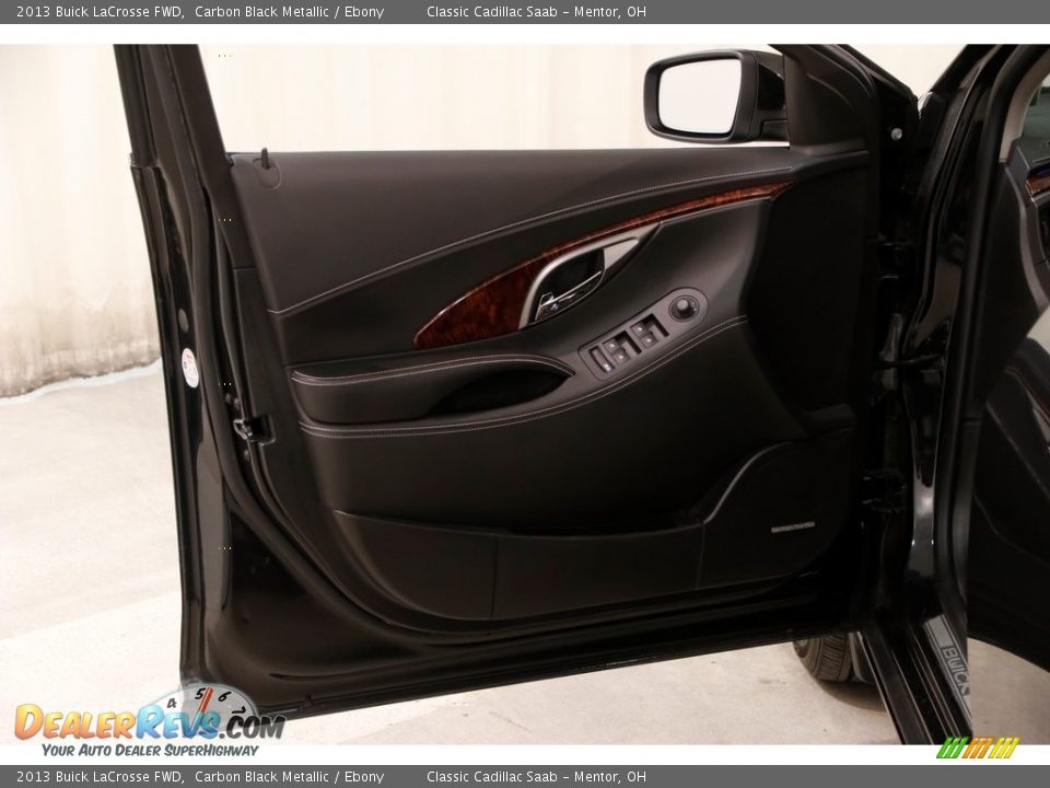 2013 Buick LaCrosse FWD Carbon Black Metallic / Ebony Photo #4