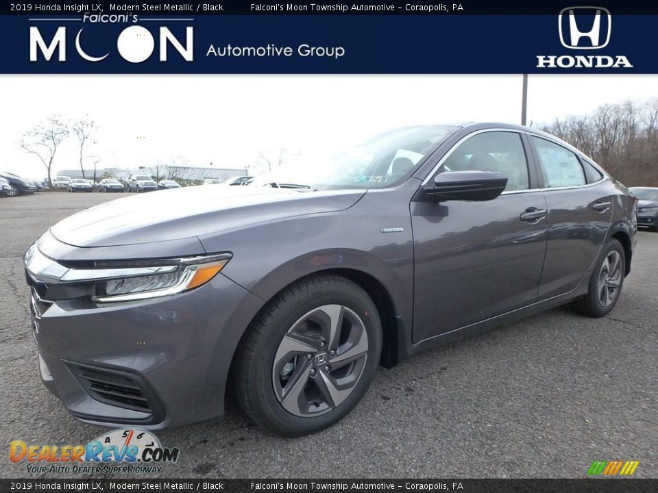 2019 Honda Insight LX Modern Steel Metallic / Black Photo #1