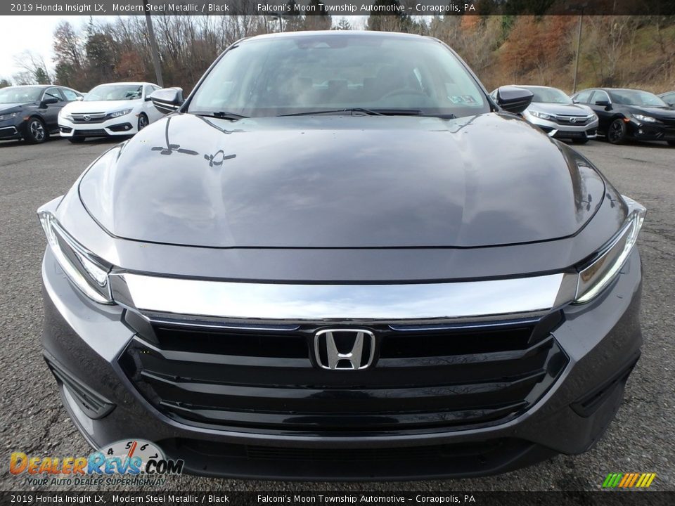 2019 Honda Insight LX Modern Steel Metallic / Black Photo #2