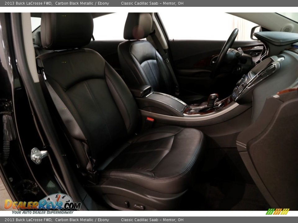 2013 Buick LaCrosse FWD Carbon Black Metallic / Ebony Photo #15