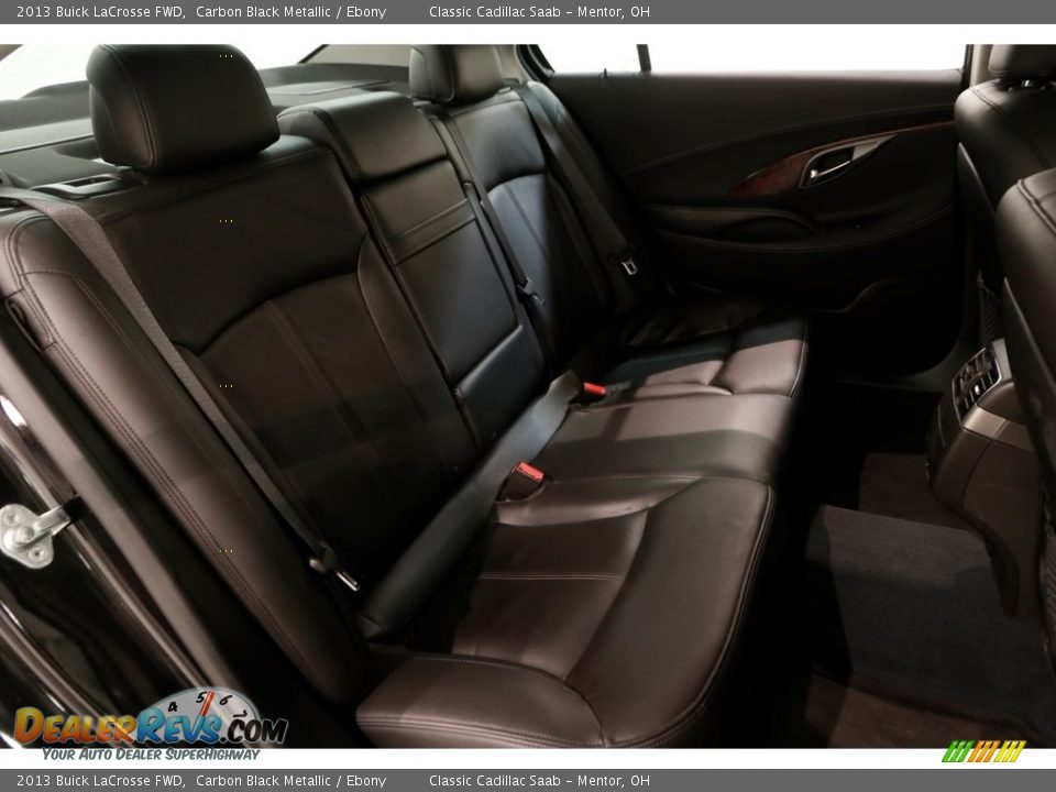 2013 Buick LaCrosse FWD Carbon Black Metallic / Ebony Photo #17
