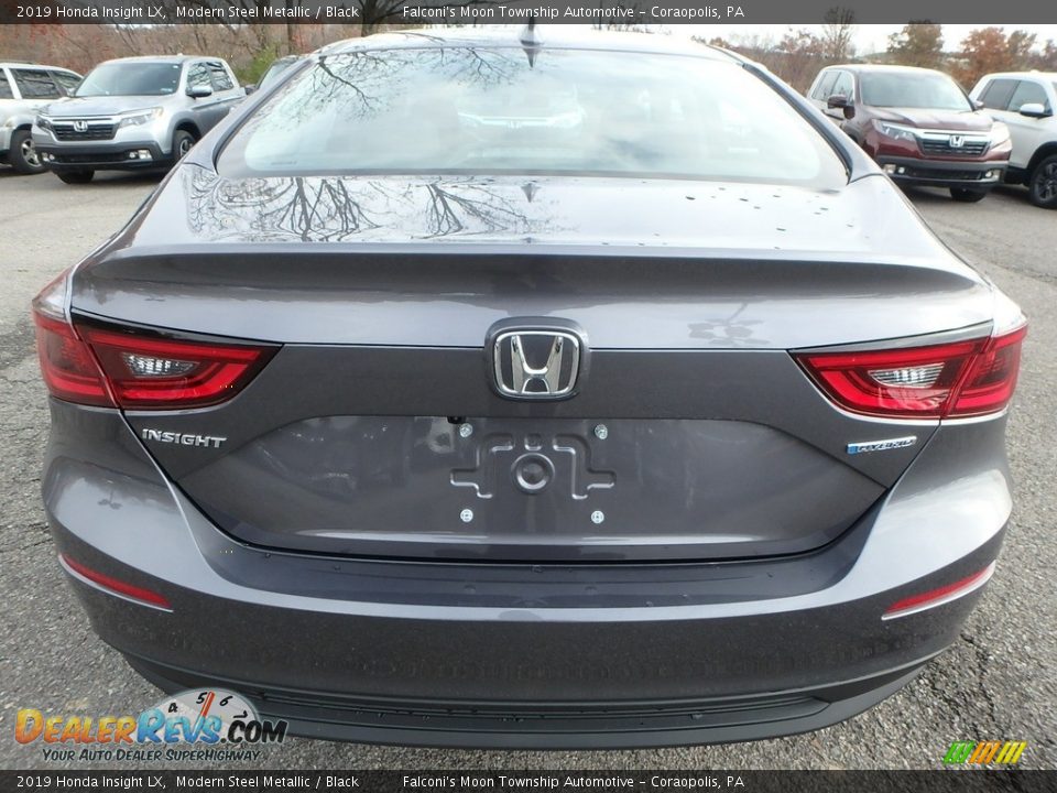 2019 Honda Insight LX Modern Steel Metallic / Black Photo #5