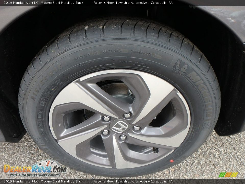 2019 Honda Insight LX Modern Steel Metallic / Black Photo #7