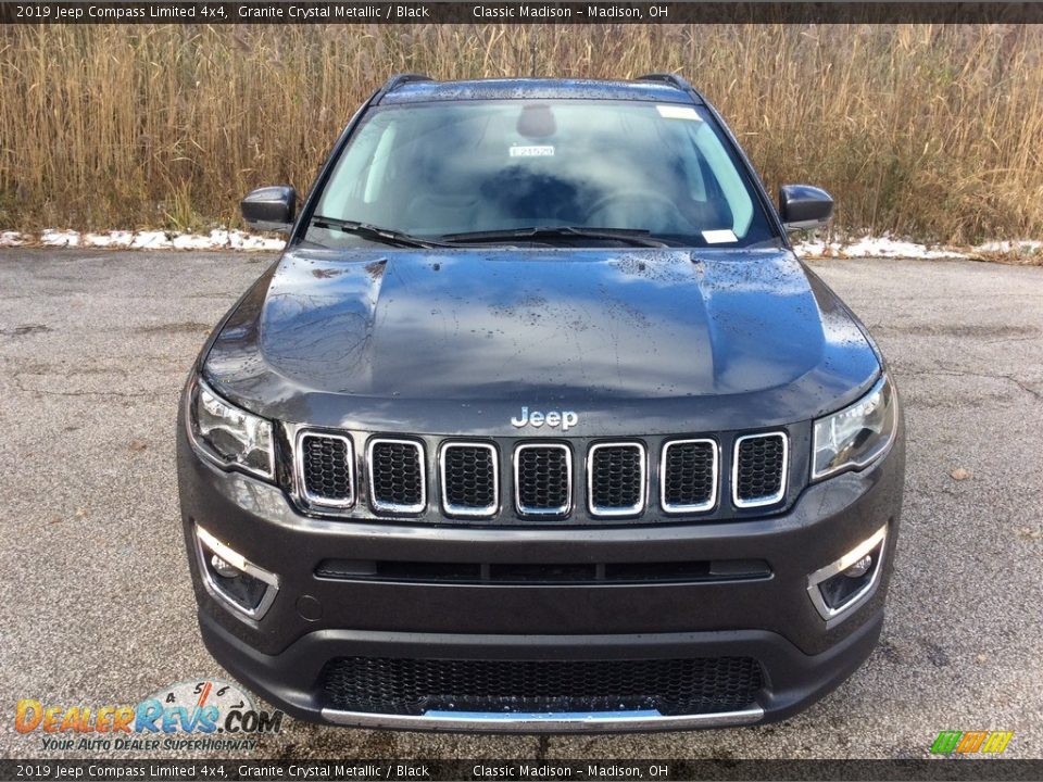 2019 Jeep Compass Limited 4x4 Granite Crystal Metallic / Black Photo #2