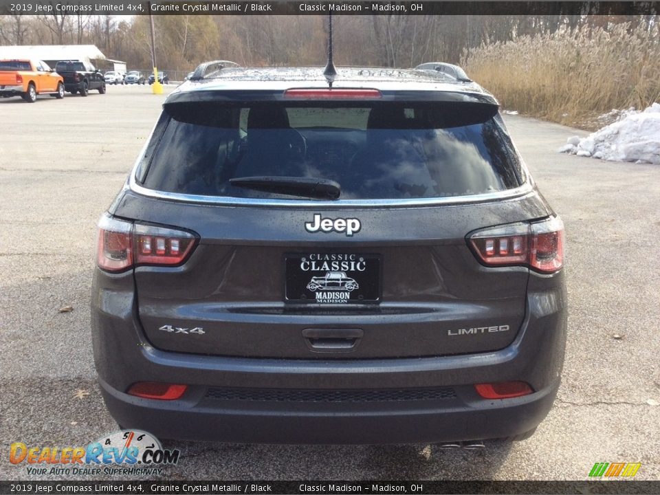 2019 Jeep Compass Limited 4x4 Granite Crystal Metallic / Black Photo #5
