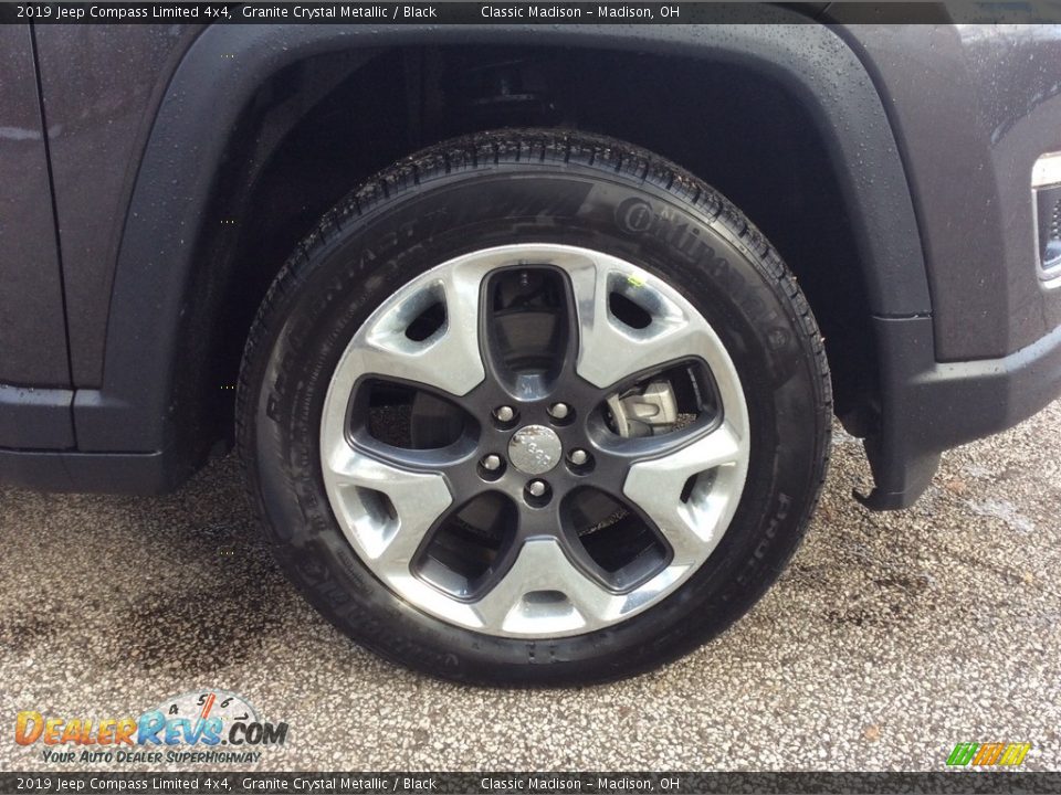 2019 Jeep Compass Limited 4x4 Granite Crystal Metallic / Black Photo #7