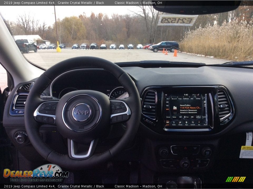 2019 Jeep Compass Limited 4x4 Granite Crystal Metallic / Black Photo #12