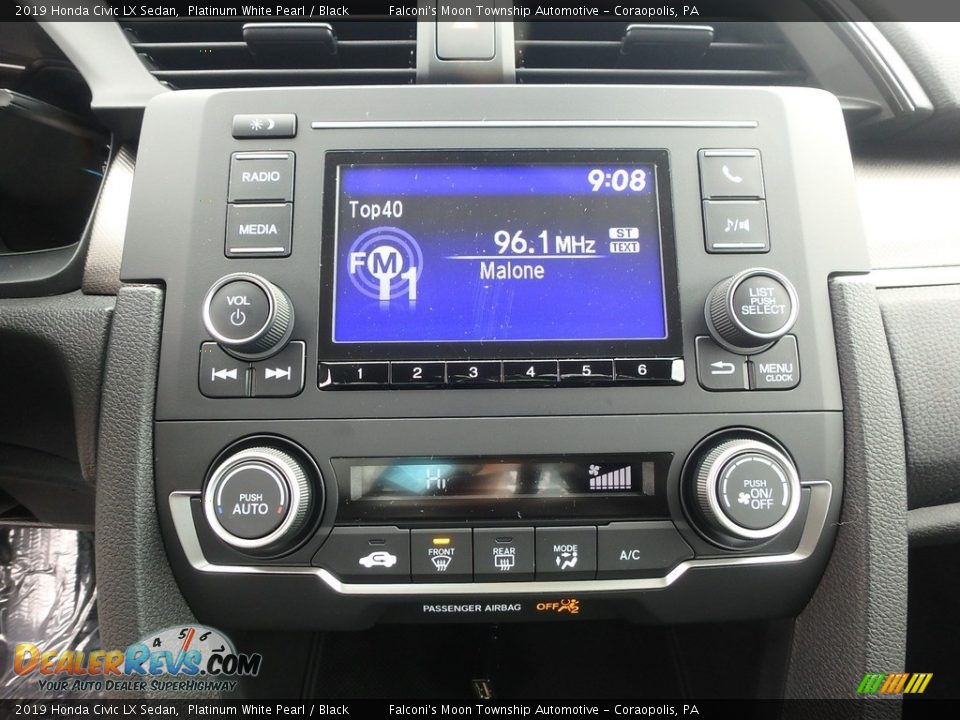 Controls of 2019 Honda Civic LX Sedan Photo #15