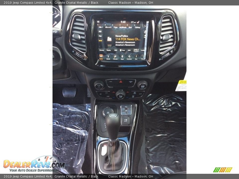 2019 Jeep Compass Limited 4x4 Granite Crystal Metallic / Black Photo #13