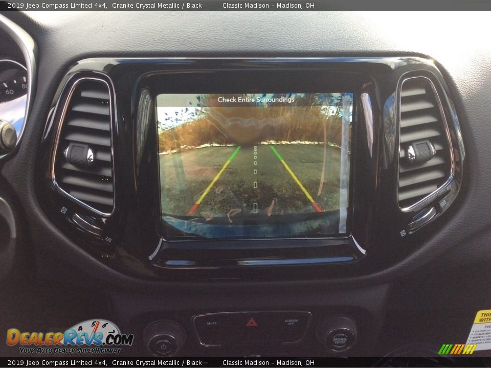 2019 Jeep Compass Limited 4x4 Granite Crystal Metallic / Black Photo #16