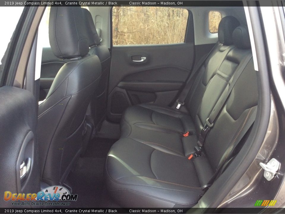 2019 Jeep Compass Limited 4x4 Granite Crystal Metallic / Black Photo #17