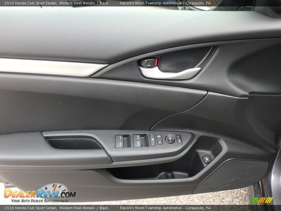 Door Panel of 2019 Honda Civic Sport Sedan Photo #11