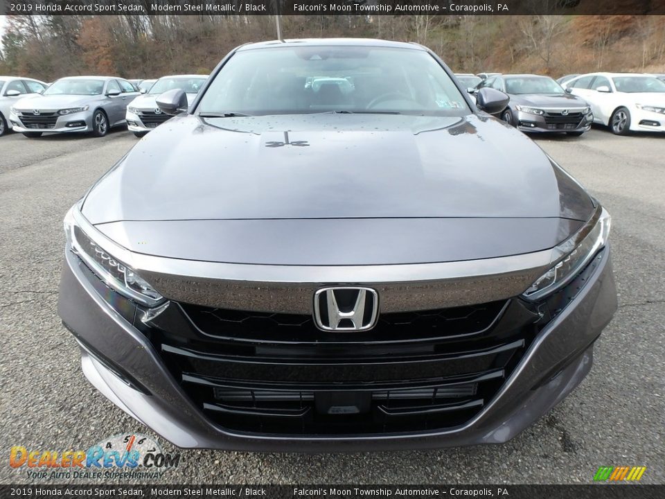 2019 Honda Accord Sport Sedan Modern Steel Metallic / Black Photo #2