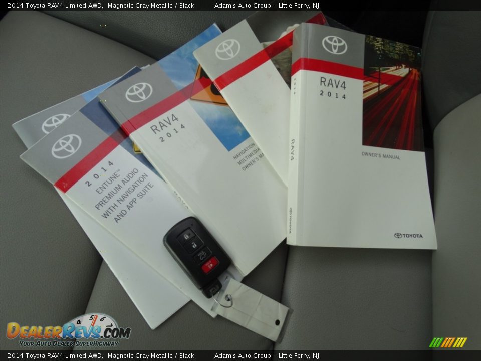 2014 Toyota RAV4 Limited AWD Magnetic Gray Metallic / Black Photo #36