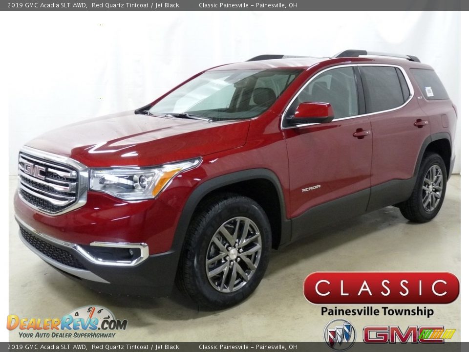 2019 GMC Acadia SLT AWD Red Quartz Tintcoat / Jet Black Photo #1