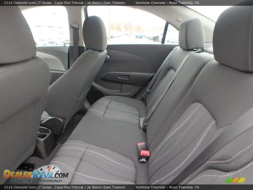 2019 Chevrolet Sonic LT Sedan Cajun Red Tintcoat / Jet Black/­Dark Titanium Photo #11