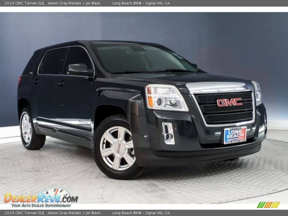 2014 GMC Terrain SLE Ashen Gray Metallic / Jet Black Photo #17