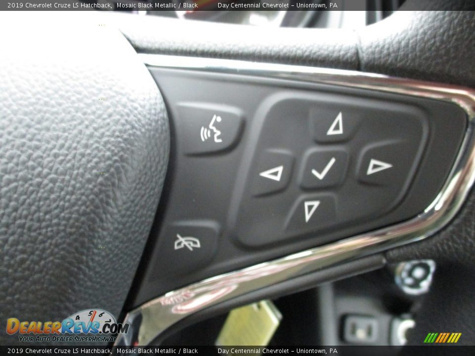 2019 Chevrolet Cruze LS Hatchback Mosaic Black Metallic / Black Photo #13
