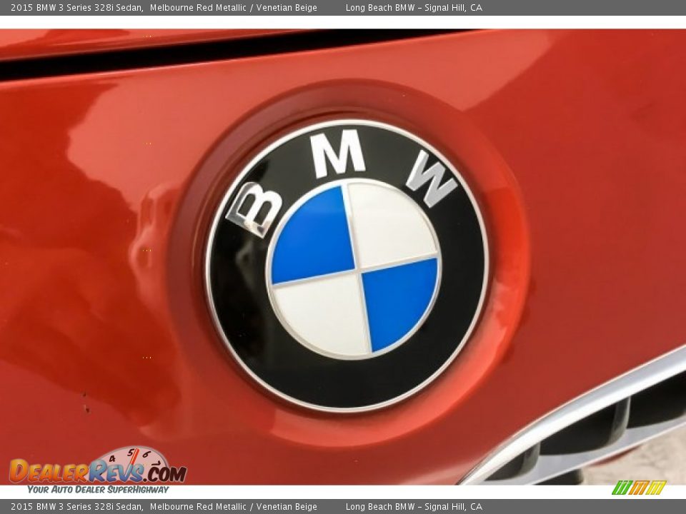 2015 BMW 3 Series 328i Sedan Melbourne Red Metallic / Venetian Beige Photo #34