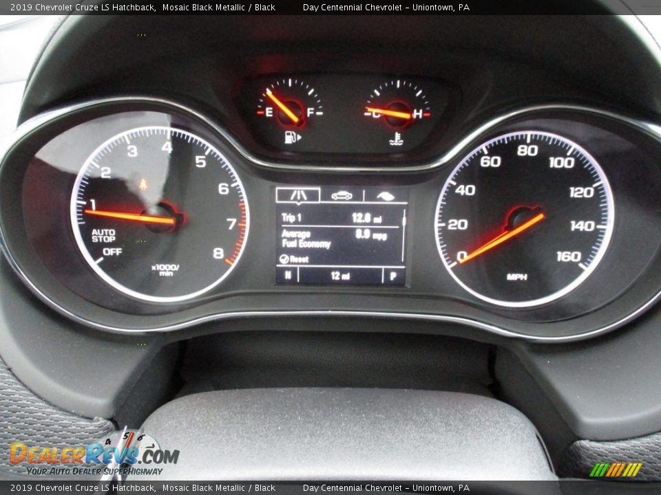 2019 Chevrolet Cruze LS Hatchback Mosaic Black Metallic / Black Photo #15
