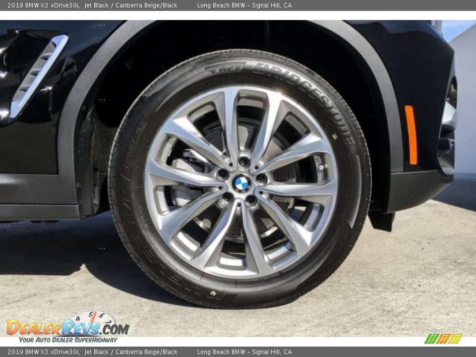 2019 BMW X3 xDrive30i Jet Black / Canberra Beige/Black Photo #9