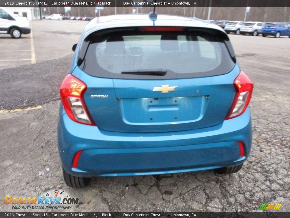 2019 Chevrolet Spark LS Caribbean Blue Metallic / Jet Black Photo #3