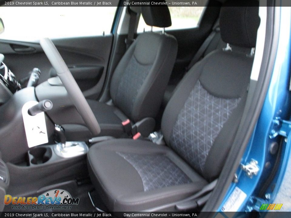 2019 Chevrolet Spark LS Caribbean Blue Metallic / Jet Black Photo #7