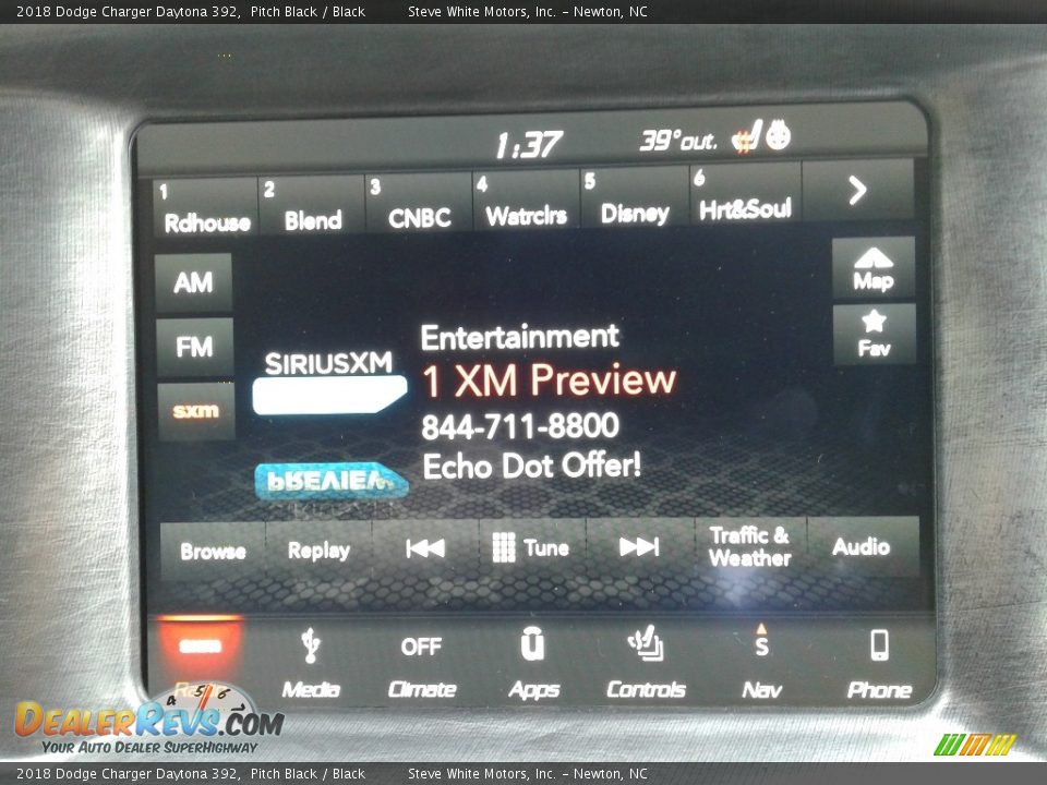 2018 Dodge Charger Daytona 392 Pitch Black / Black Photo #21