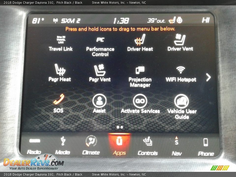 2018 Dodge Charger Daytona 392 Pitch Black / Black Photo #26