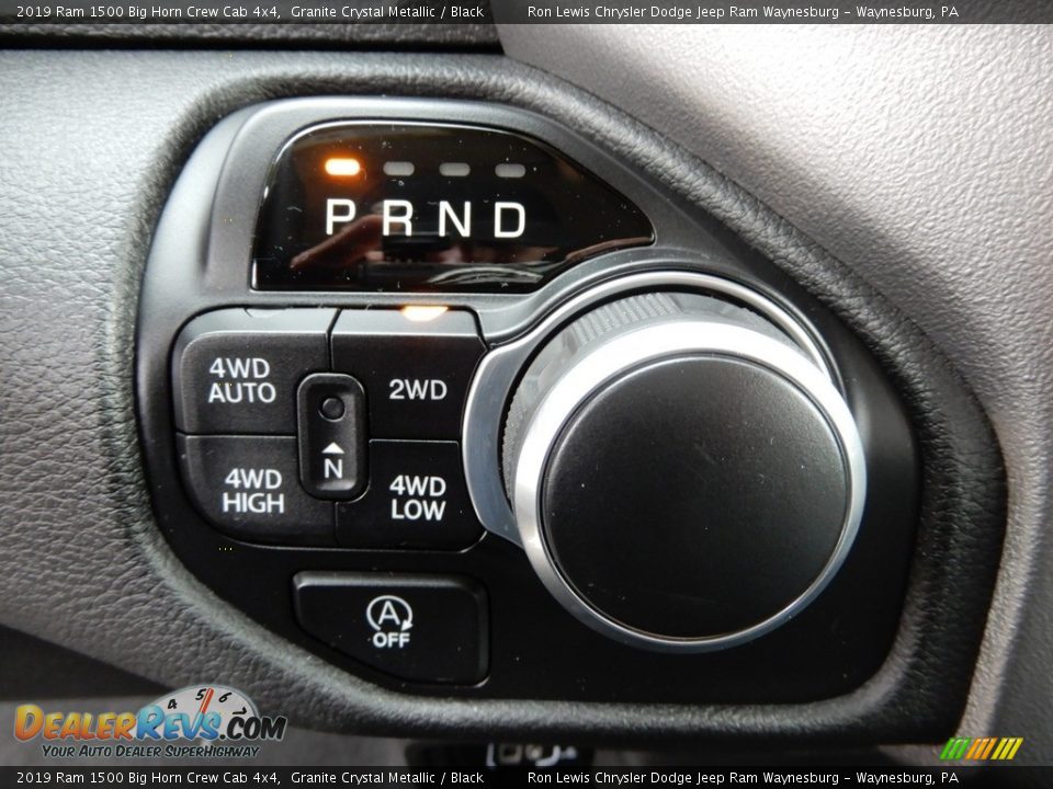 2019 Ram 1500 Big Horn Crew Cab 4x4 Granite Crystal Metallic / Black Photo #16