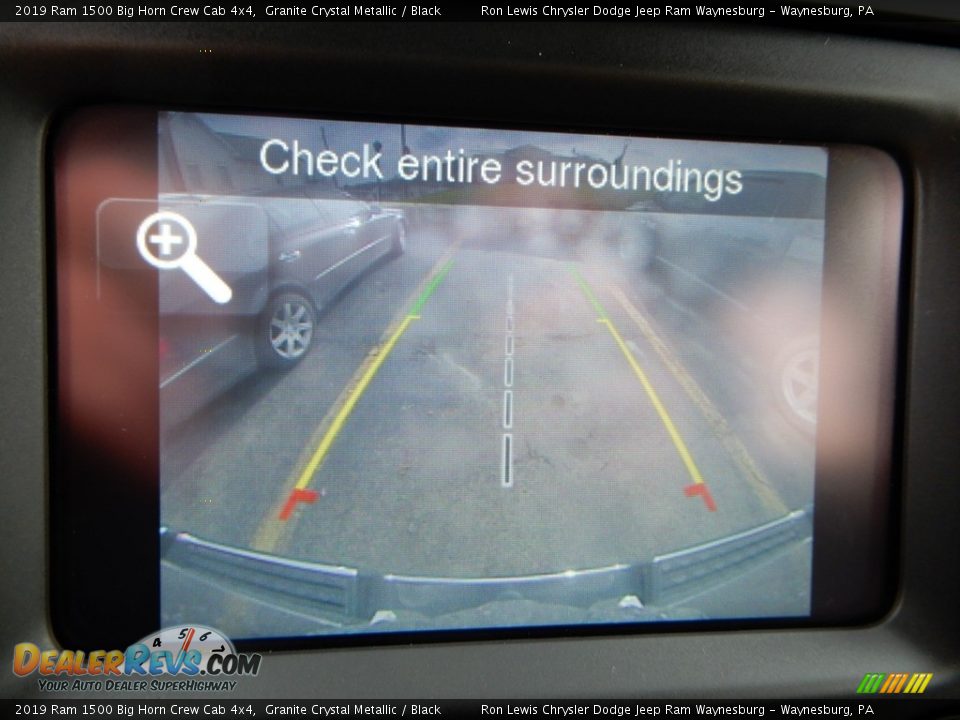 2019 Ram 1500 Big Horn Crew Cab 4x4 Granite Crystal Metallic / Black Photo #19