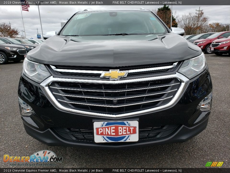 2019 Chevrolet Equinox Premier AWD Mosaic Black Metallic / Jet Black Photo #2