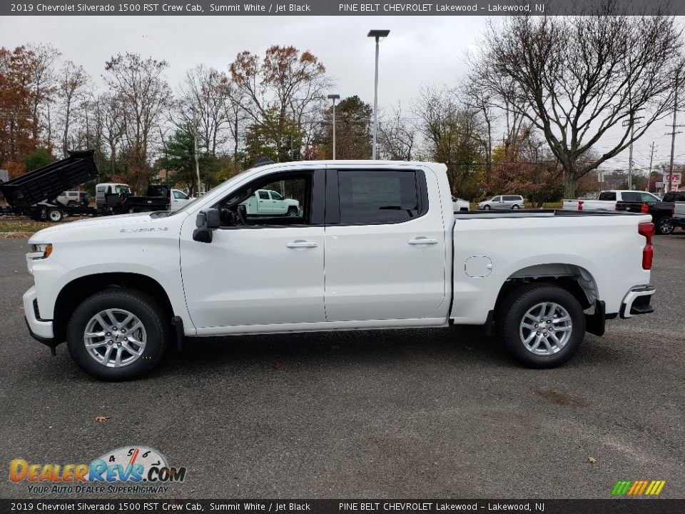 Summit White 2019 Chevrolet Silverado 1500 RST Crew Cab Photo #3
