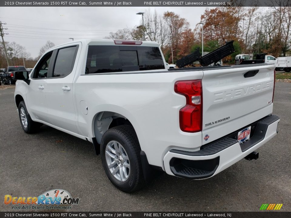 2019 Chevrolet Silverado 1500 RST Crew Cab Summit White / Jet Black Photo #4